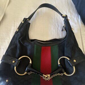 Gucci  Monogram Large Horsebit